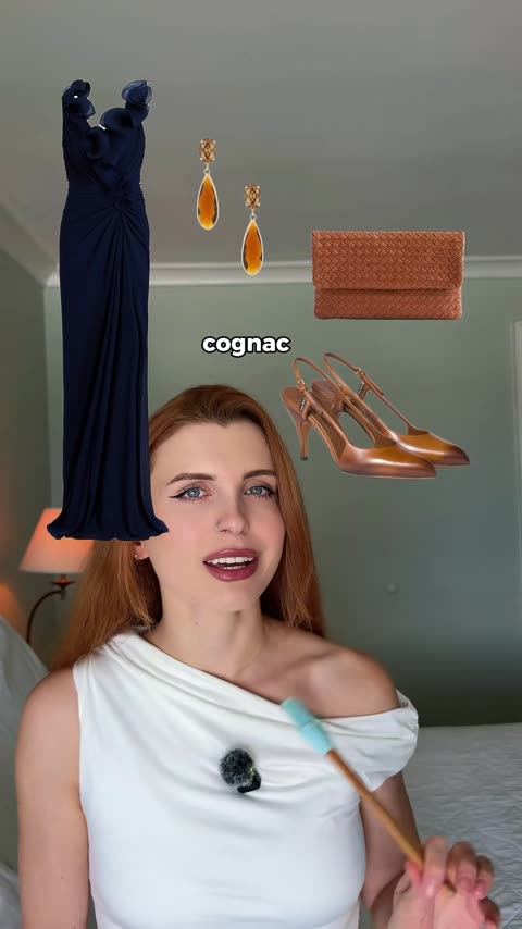 参考片：说到 cognac，右边配饰换成干邑色